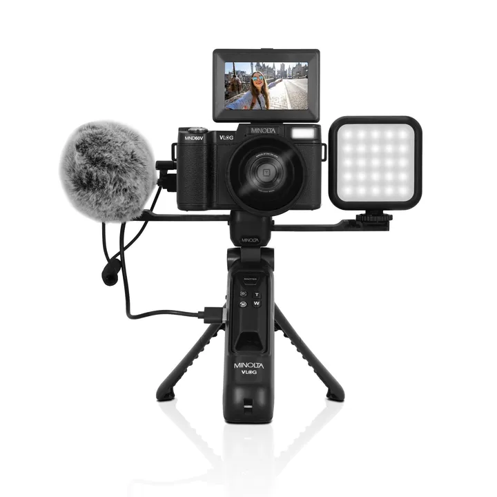 Minolta 64 MP / 4K UHD Vlogging & Content Creators Kit