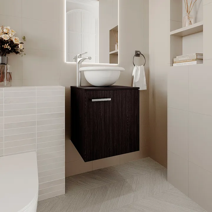 DEPOT E SHOP LLC Bellevue Bathroom Vanity, 1 Door