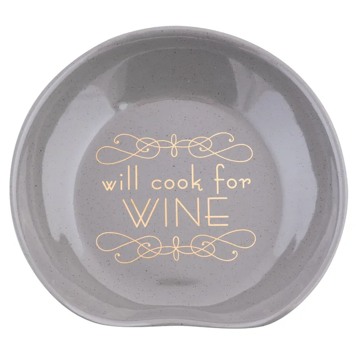 Karma Will Cook For Wine Chic Spoon Rest