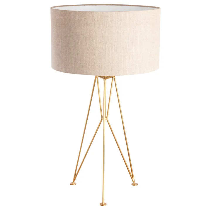 Karma Brass Tripod Table Lamps
