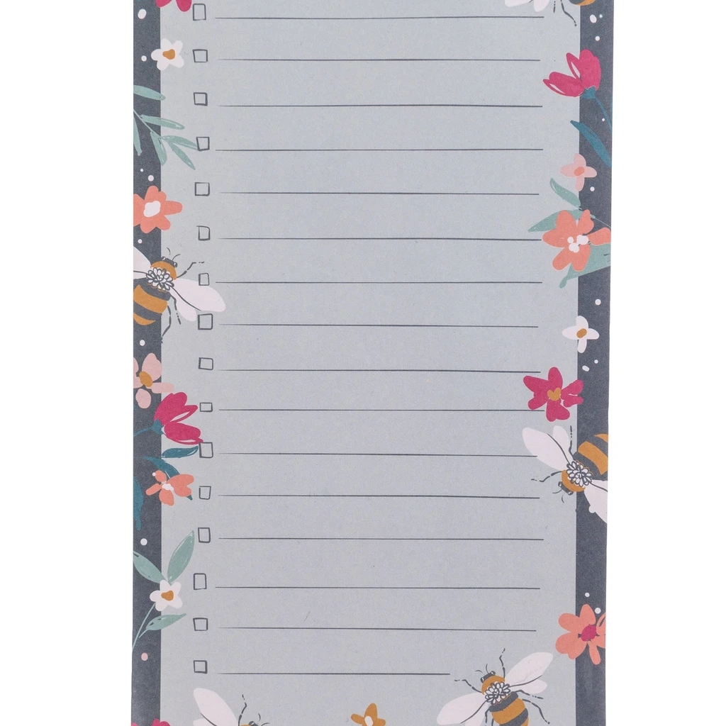 Karma Bee Long Magnetic Notepad