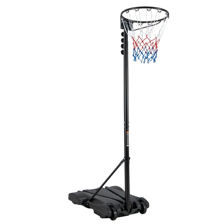 RS Sports & Fitness Adjustable Portable Basketball Hoop With Base And Wheels