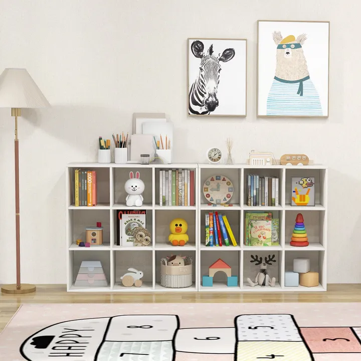 Gbruno Store Wooden Kids Bookcase