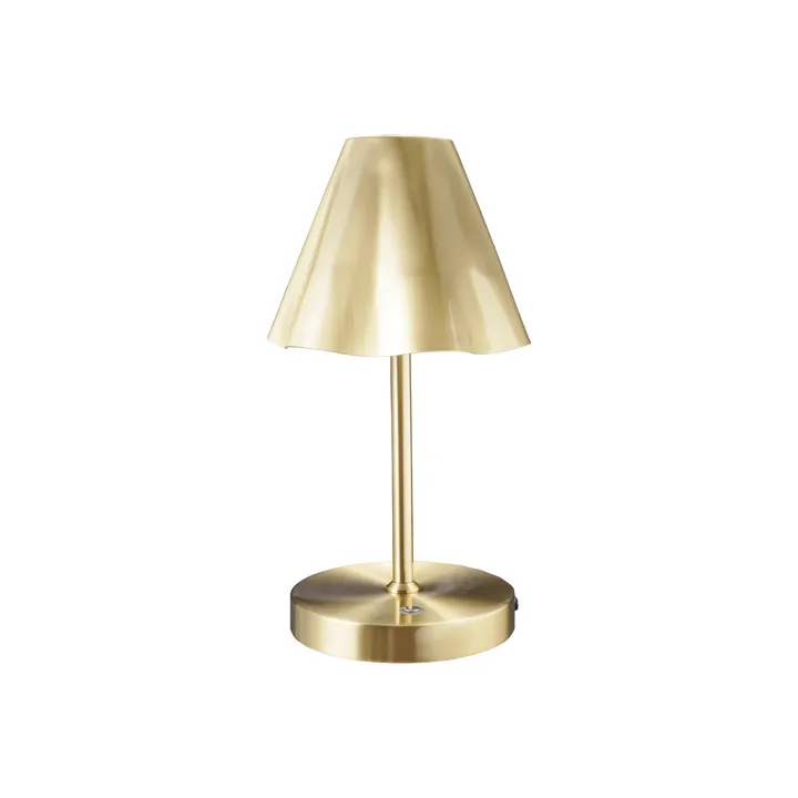 Storied Home Metal LED Rechargeable Table Lamp with Touch Sensor