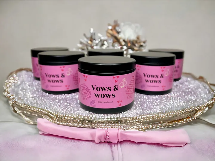 Angsty Addie Vows + Wows Bridal Shower Favors