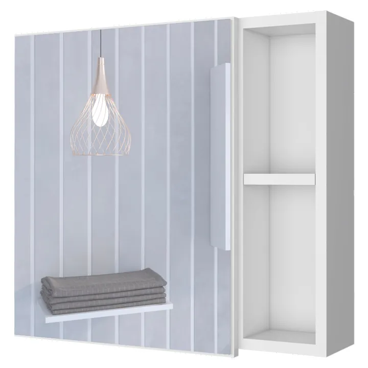 DEPOT E SHOP LLC Queets Medicine Single Door Cabinet