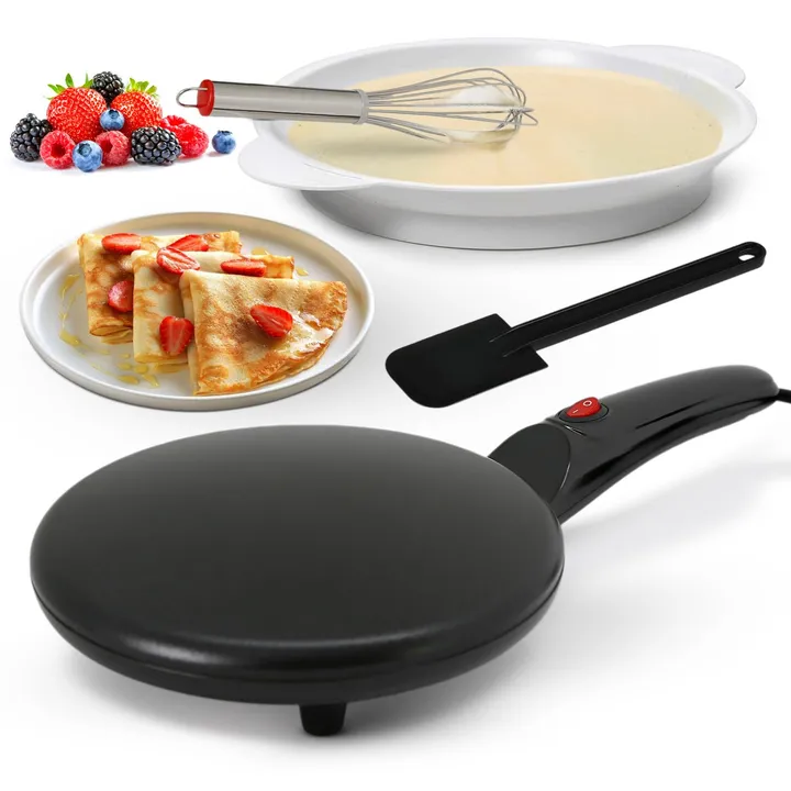 Nutrichef Countertop Crepe Maker