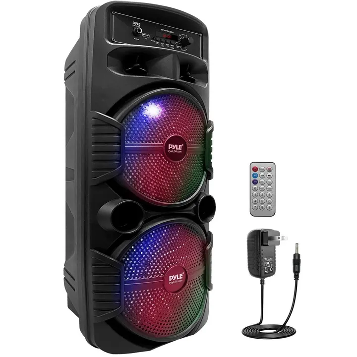 Pyle Dual 8” Portable Pa Speaker