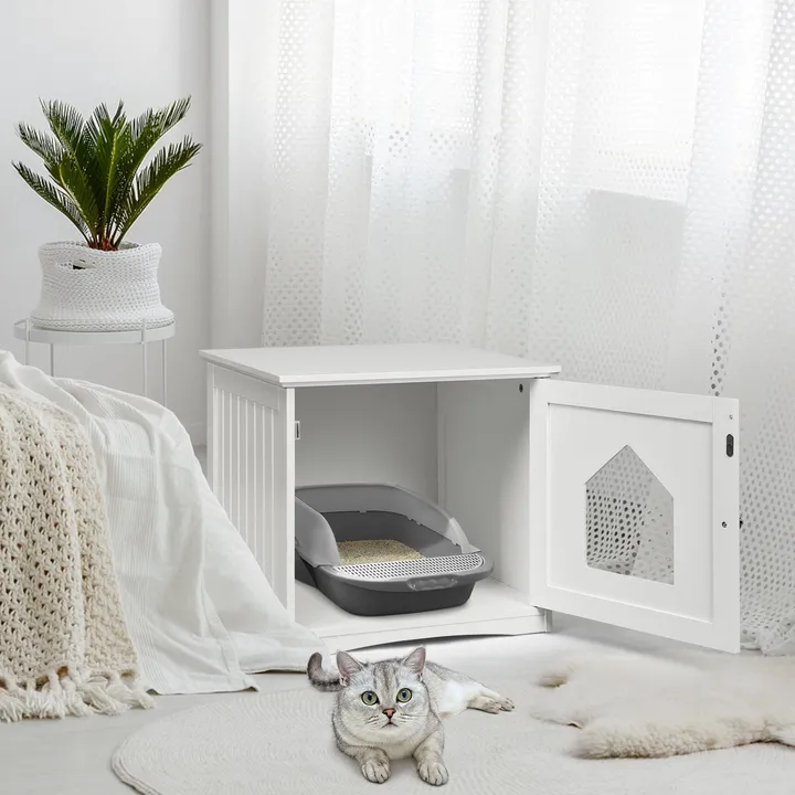 Gbruno Store Sidetable Nightstand Weatherproof Multi-function Cat House