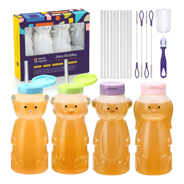 Special Supplies Juice Buddies Straw Cup Long Straws,