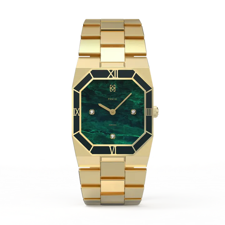 PASCAL Octagonal Enamel Diamond - Watch Only