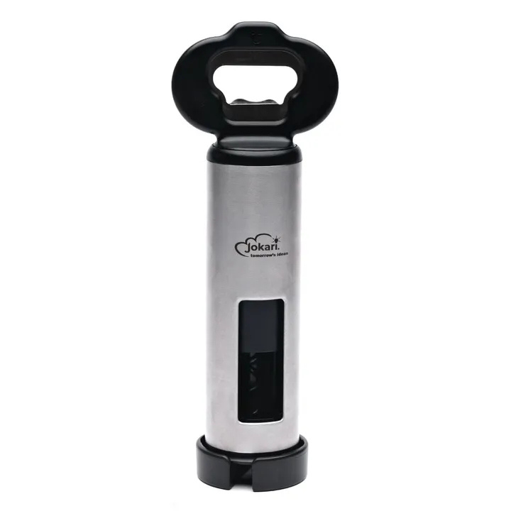 Jokari Wine Opener Pro - 3-in-1 Wine & Bottle Opener