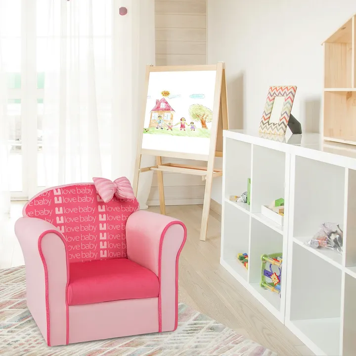 Gbruno Store Original Kids Sofa With Armrest And Thick Cushion