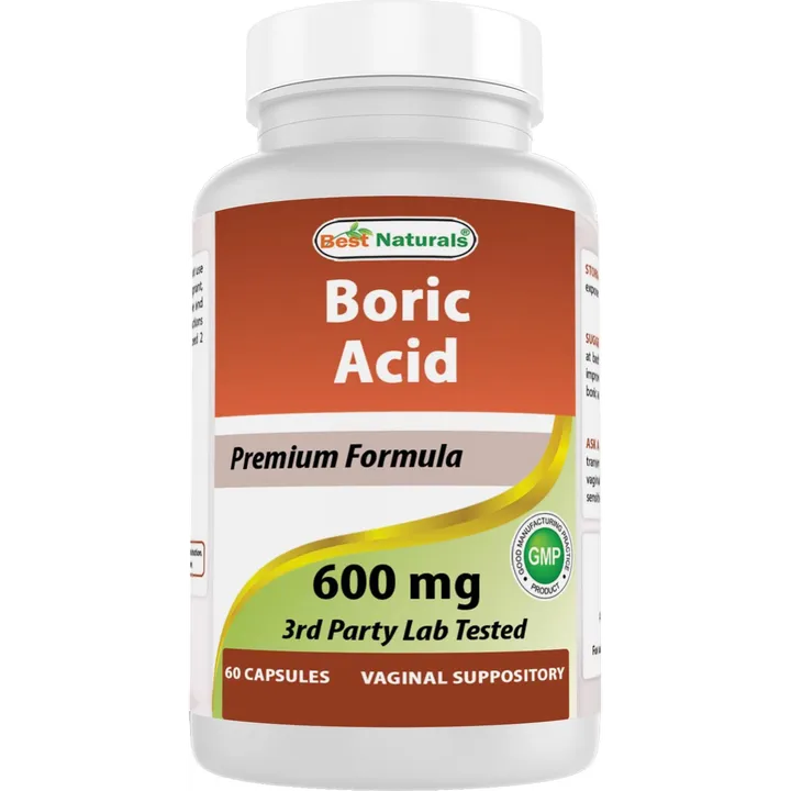 Best Naturals Boric Acid Vaginal Suppositories