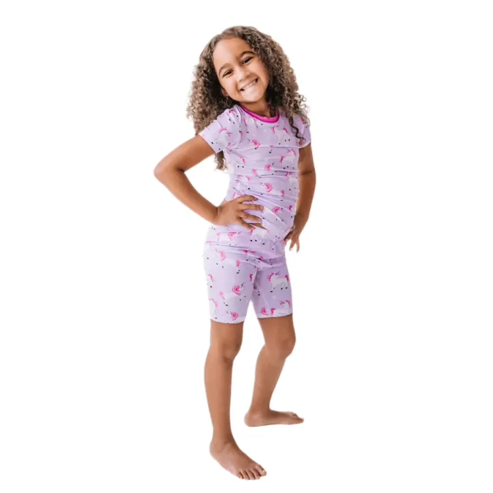 Zip N' Bear Short Sleeve Pajamas