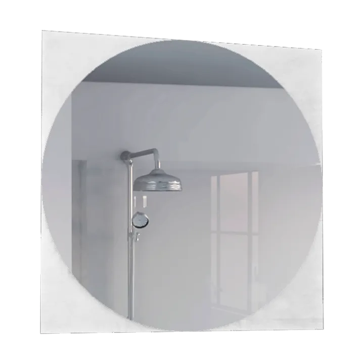 DEPOT E SHOP LLC Alena Mirror-Sandblasting Borders, Square Shape Looking Glass