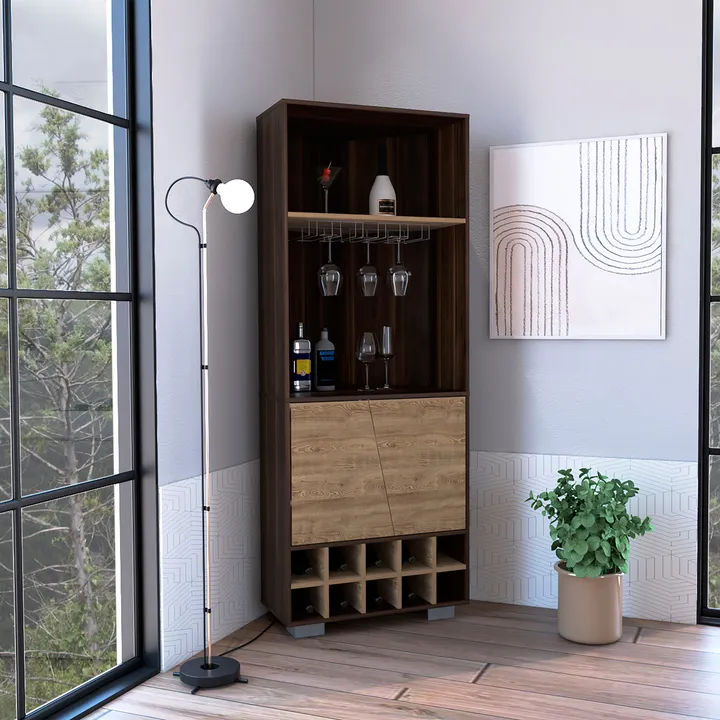 DEPOT E SHOP LLC Nassau Corner Bar Double Door Cabinet