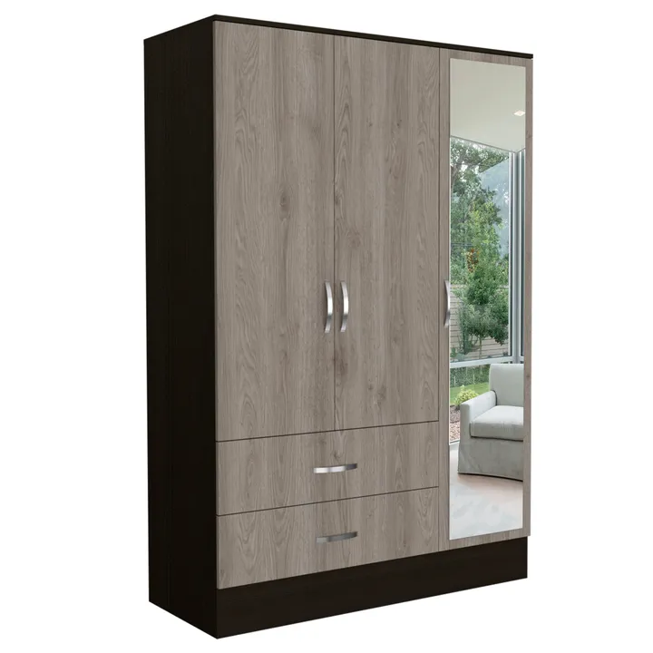 DEPOT E SHOP LLC Gangi Mirrored Armoire
