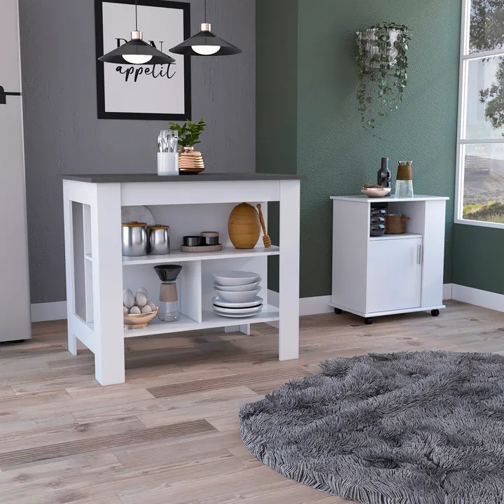 DEPOT E SHOP LLC Stamford Two Piece Kitchen Set
