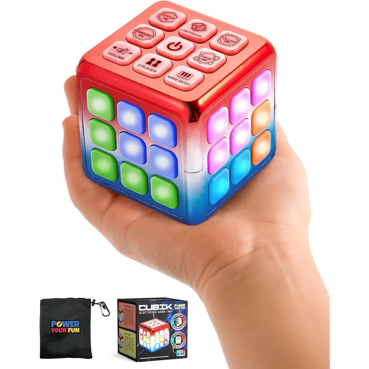 Power Your Fun Cubik LED Metallic