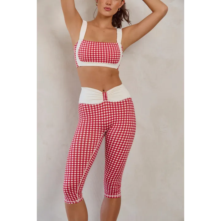 astoria activewear Luxe Balance Ruched Capri