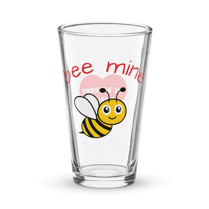 The Banannie Diaries Bee Mine - Pint Glass