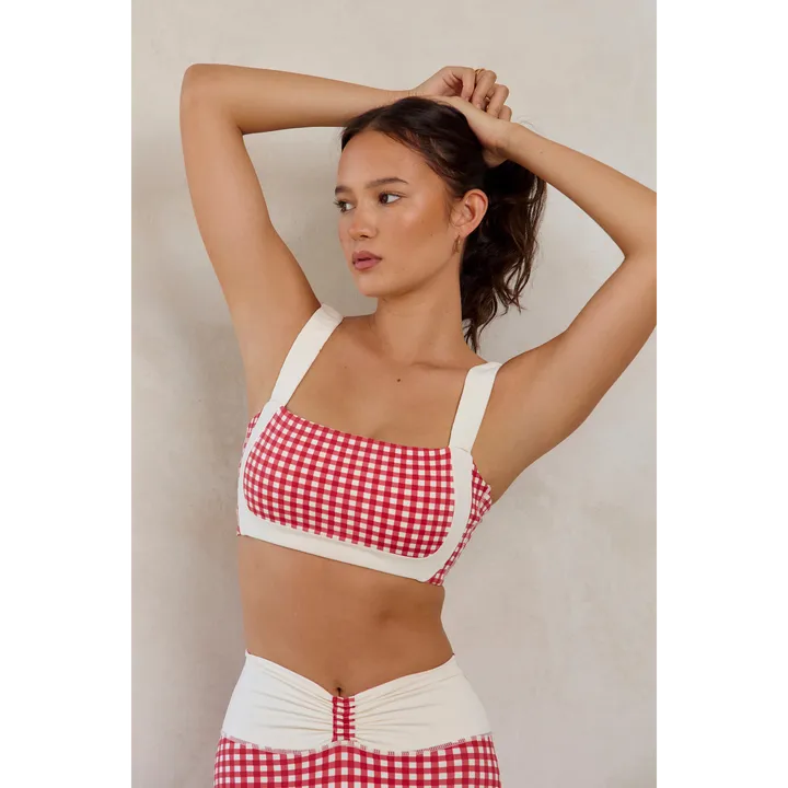 astoria activewear Luxe Balance Ruched Sports Crop