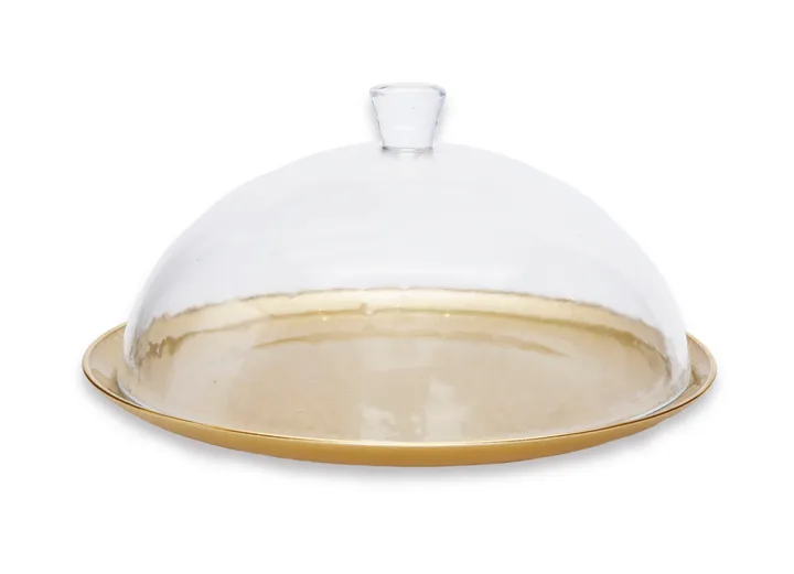 Classic Touch Cake Plate With Glass Dome