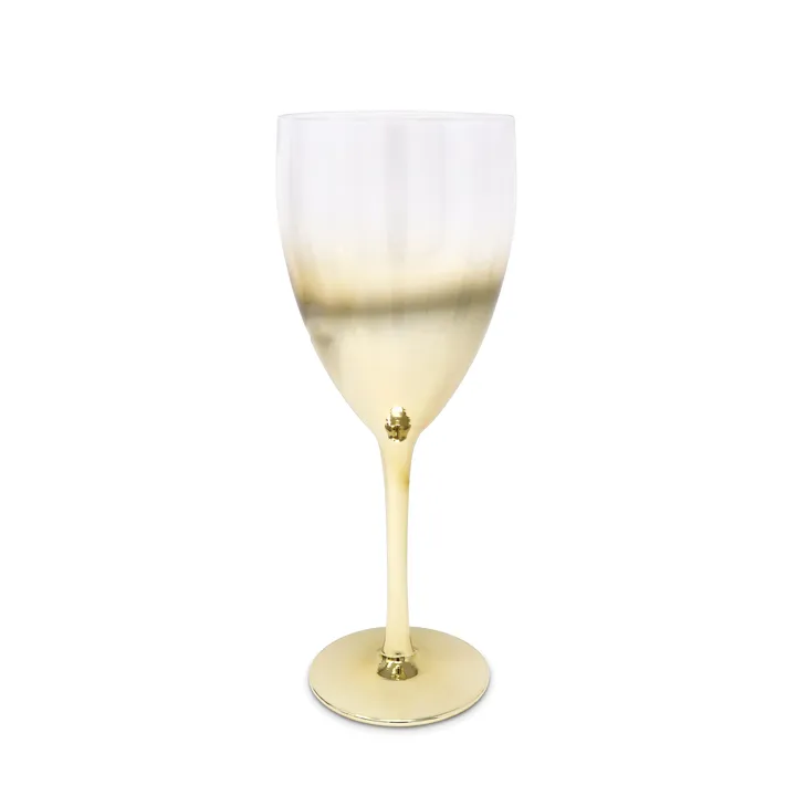 Classic Touch Water Glasses With Ombre Design
