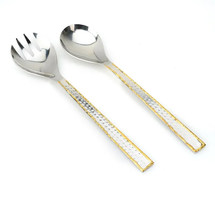 Classic Touch Salad Servers With Combo