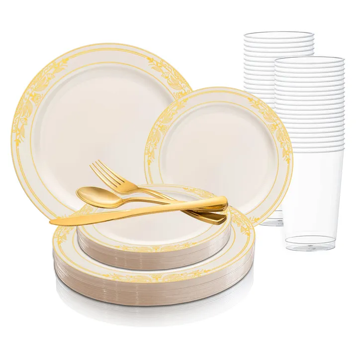 Smarty Had a Party Harmony Rim Plastic Wedding Value Set