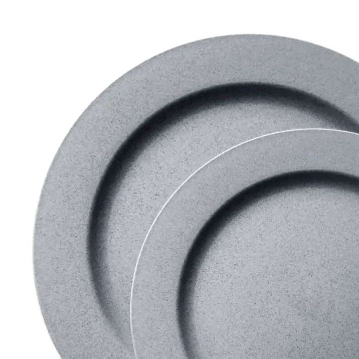 Smarty Had a Party Matte Round Disposable Plastic Dinnerware Value Set