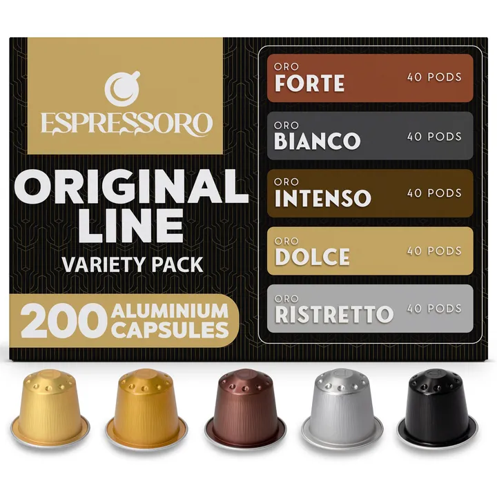 Capsucup Espressoro USDA Organic Compatible Pods - Variety Pack