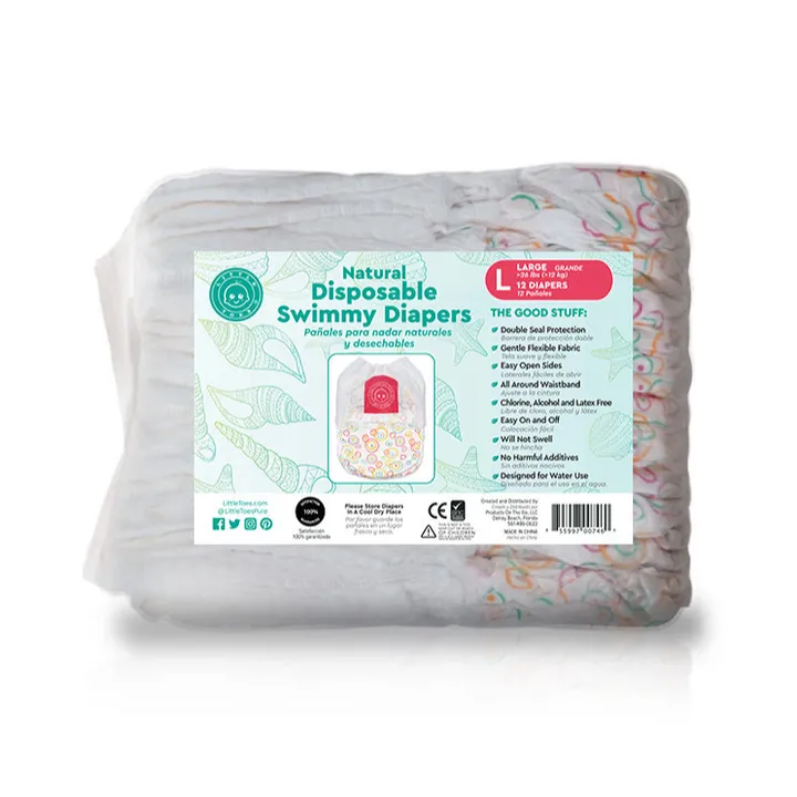 Little Toes Large Disposable Swimmy Diapers
