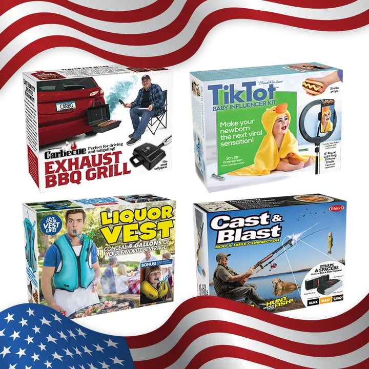 Prank-O America: Carbeque, Cast & Blast, Liquor Vest, Tik Tot