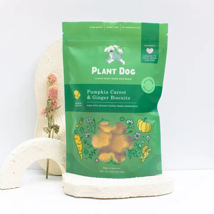 Plant Dog Pumpkin Carrot Ginger