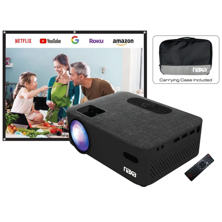 Naxa 150" Home Theater LCD Projector Combo