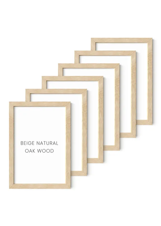Haus and Hues Standalone Frame - Set of 6
