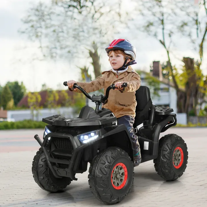 Gbruno Store 12 V Kids Electric 4-Wheeler ATV Quad With MP3 and LED Lights