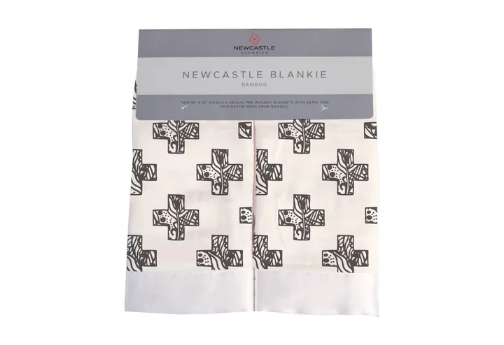 Newcastle Classic Nordic Stamp Bamboo Muslin Security Blankie