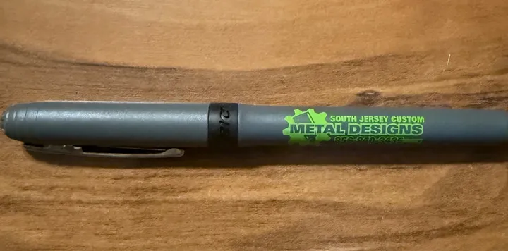 South Jersey Custom Metal Designs Pen