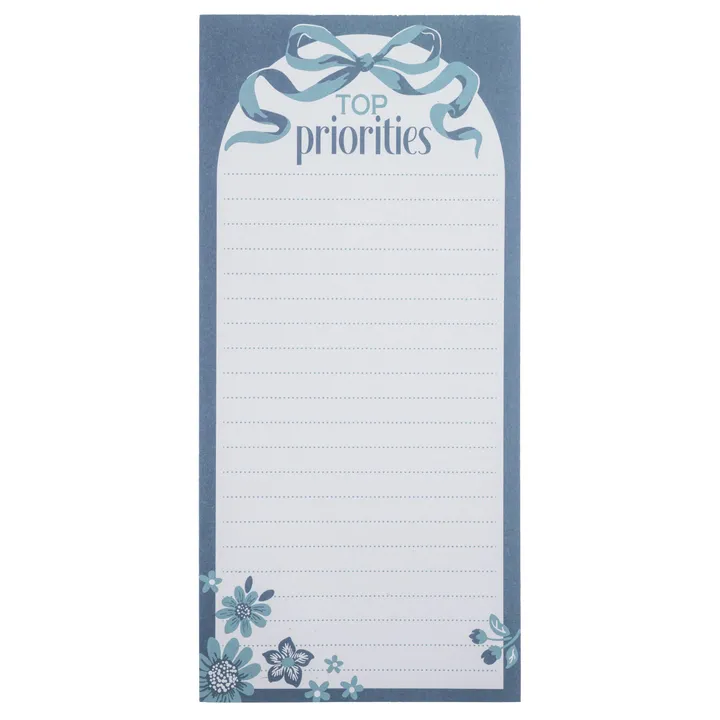 Karma Bows Long Magnetic Notepad