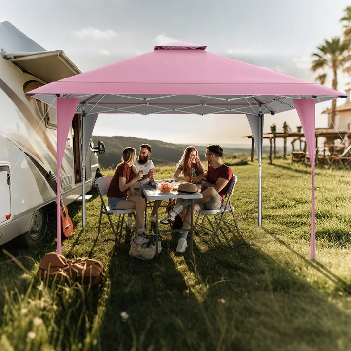 Directdeals Pop Up Gazebo With Portable Carrying Bag 8 Stakes & 4 Wind Ropes