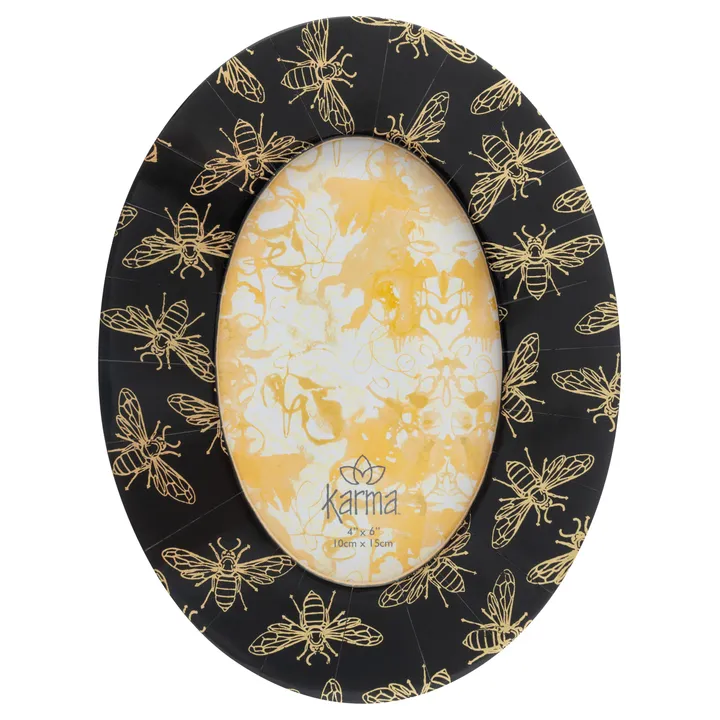 Karma Oval Resin Picture Frame