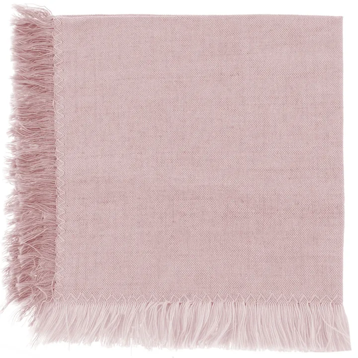 Karma Fringed Cocktail Napkins Set