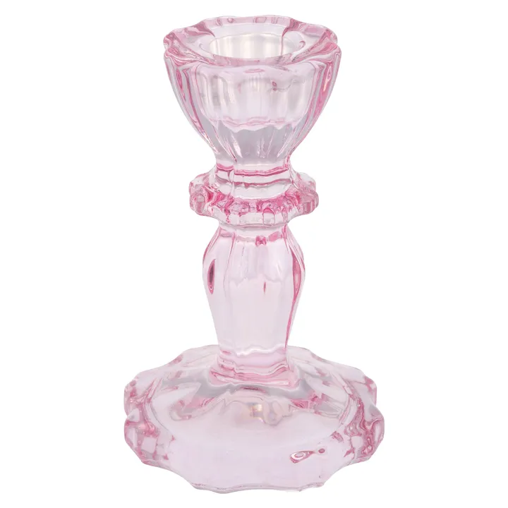 Karma Glass Candlestick Holders