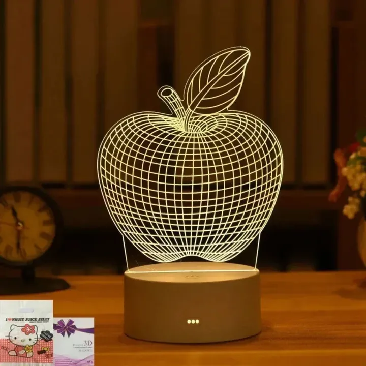 Onetify 3D Artisitc Light With Stand