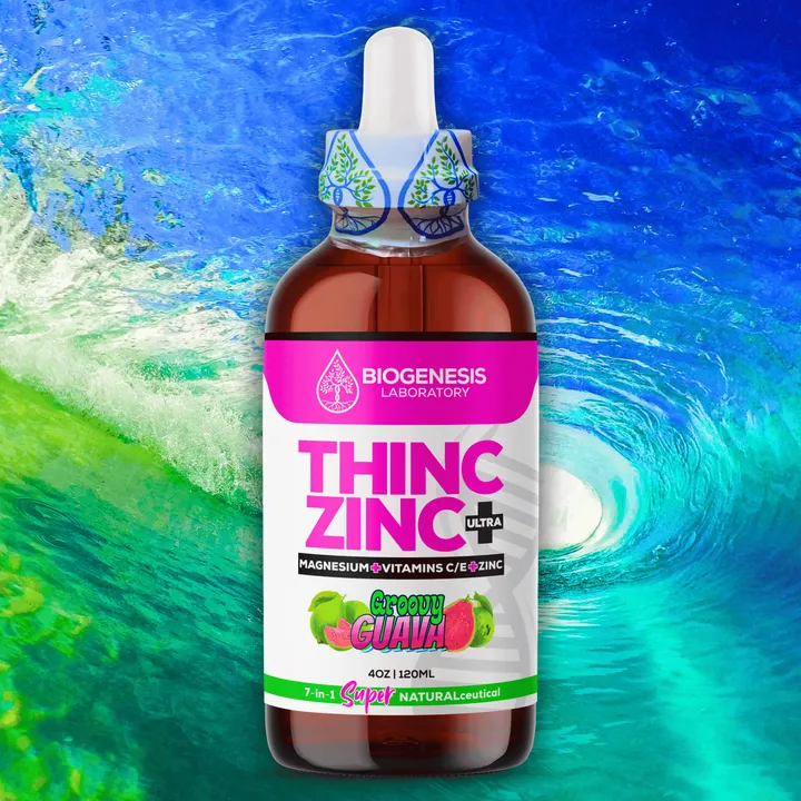 BioGenesis Laboratory Daily Energy, Immunity & Focus Booster: 7-in-1 Functional Fitness Formula | ThincZinc+ ULTRA