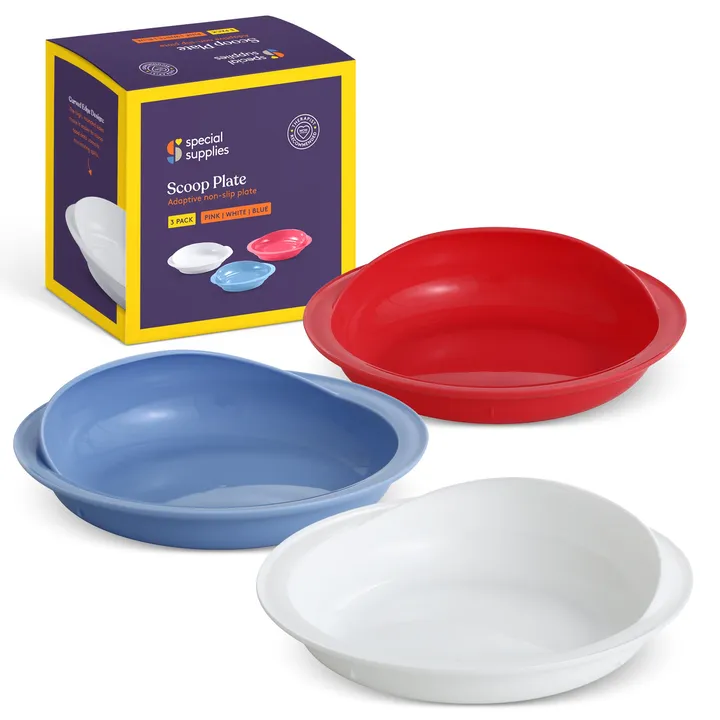 Special Supplies Special Supplies Adaptive Spill-Proof Scoop Plates