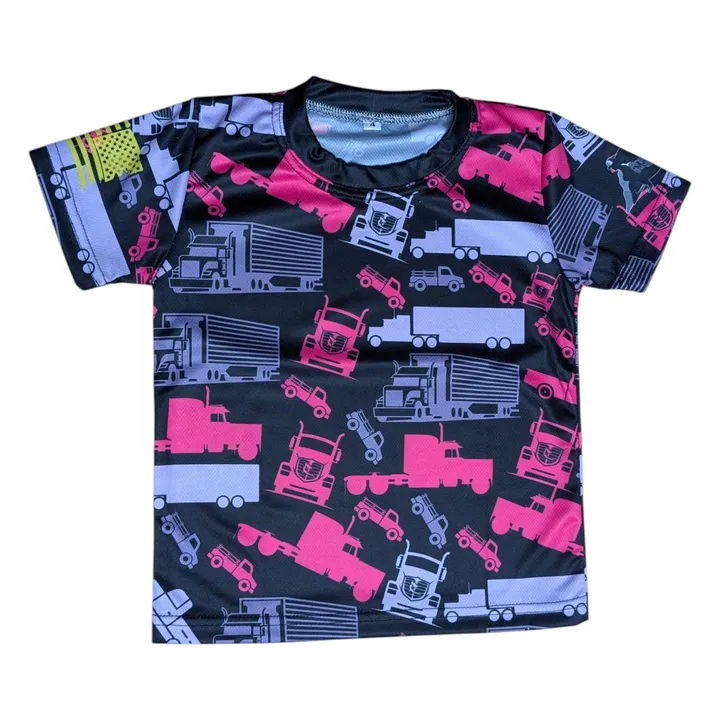 Road Relief Wellness Kids Trucker Camo Shirt
